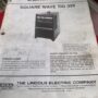Lincoln Squire Wave Tig 355-3